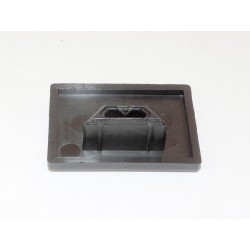 Abdeckkappe für Stellschiene 45x32 schwarz